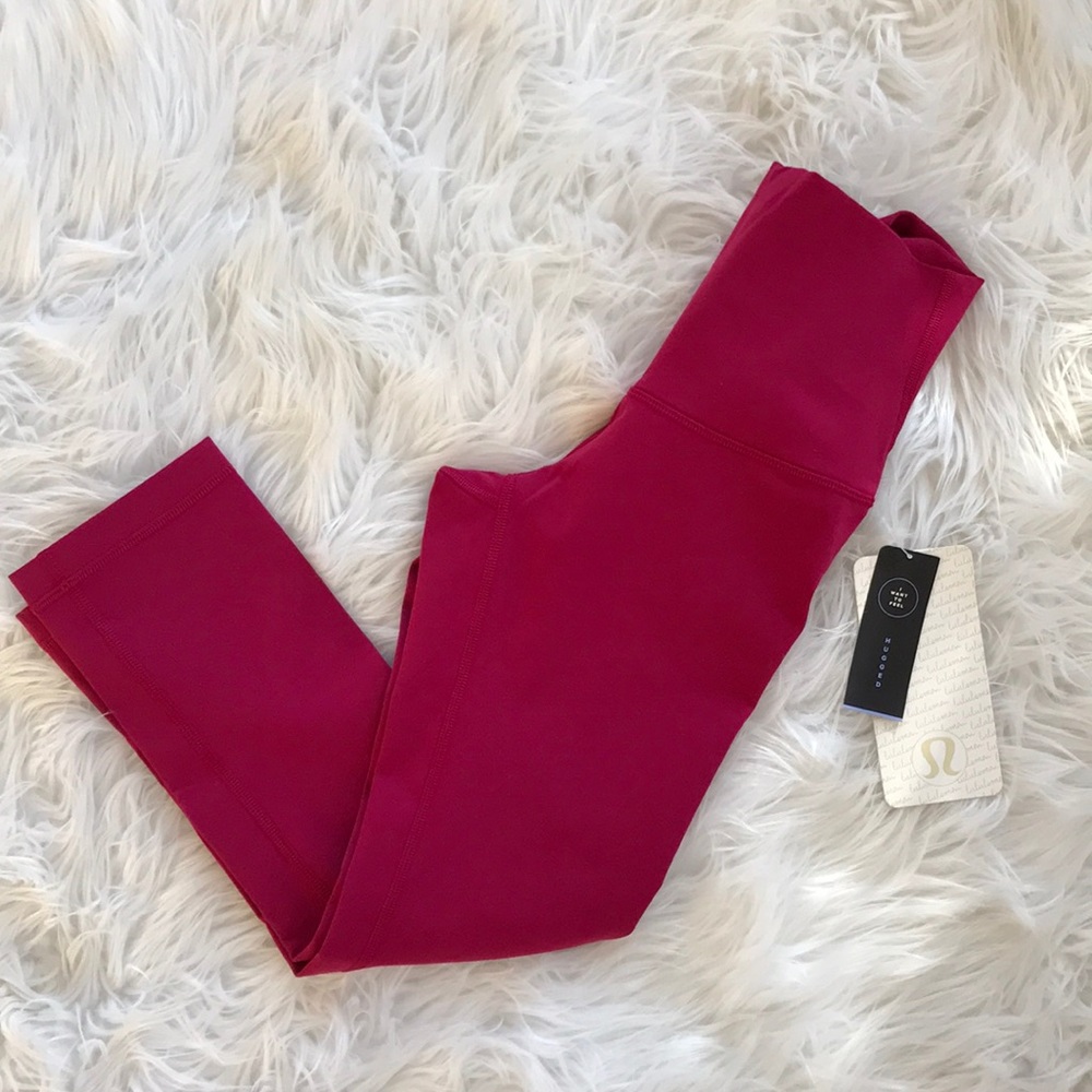 • Lululemon • Wunder Under High Rise Berry Rumble - Picture 4 of 5